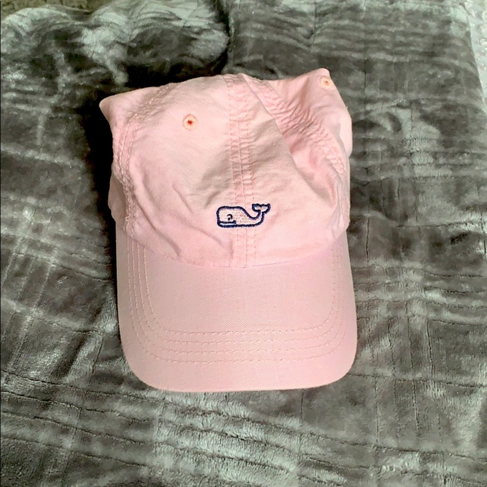 Pink Vineyard Vines Baseball Hat